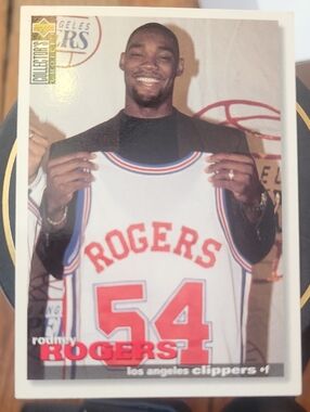 Rodney Rogers Los Angeles Clippers #54 Basketball Card